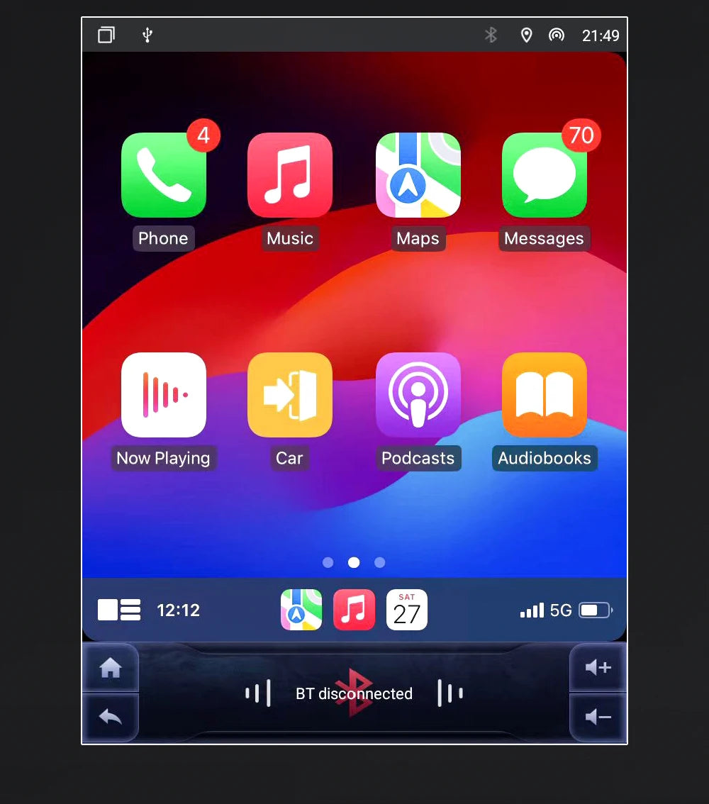 Android16 9.7'' Car Radio For Hyundai Santafe 2013-2017 IX45 2013-2017 Android auto Multimedia Player Carplay Auto 5G Navigation