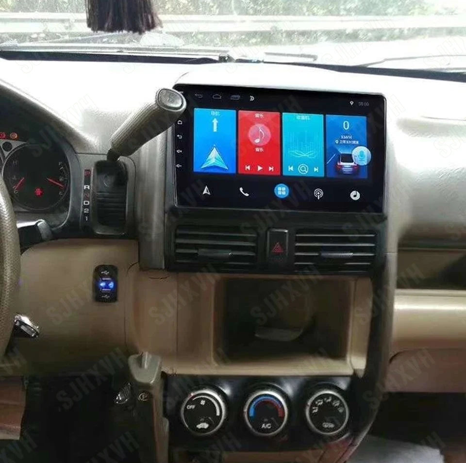 Android 16 Car For Honda CR-V CRV 2001 2002 2003 2004 2005 2006 Automotive Multimedia Video Player Navigation GPS Carplay Screeo