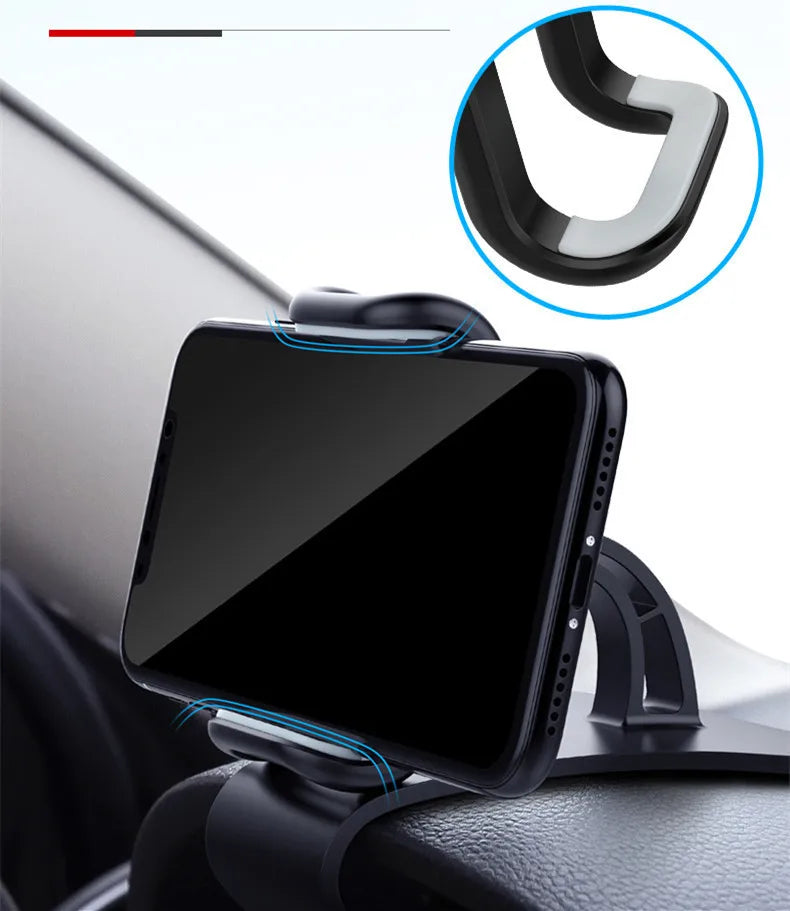 Soporte de Teléfono para Auto Giratorio 360° para Tablero Universal