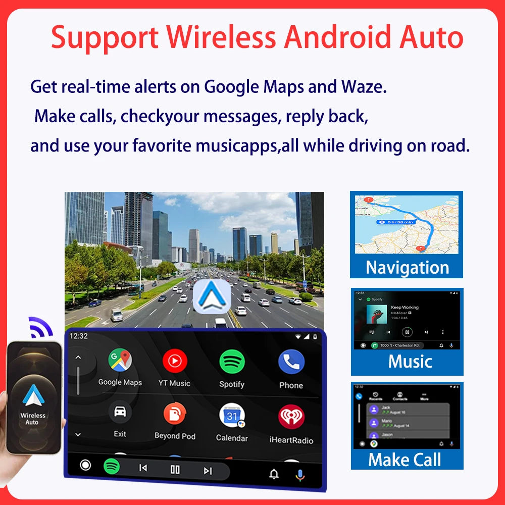 Radio Android 9" para Honda CRV 2017-2021 con CarPlay y GPS